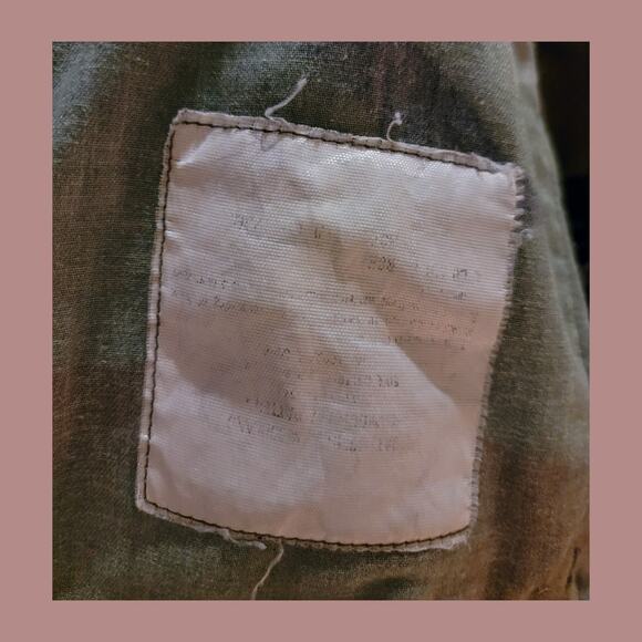 Vintage 1980s US Military Woodland Camo BDU Jacket - Picture 5 of 7